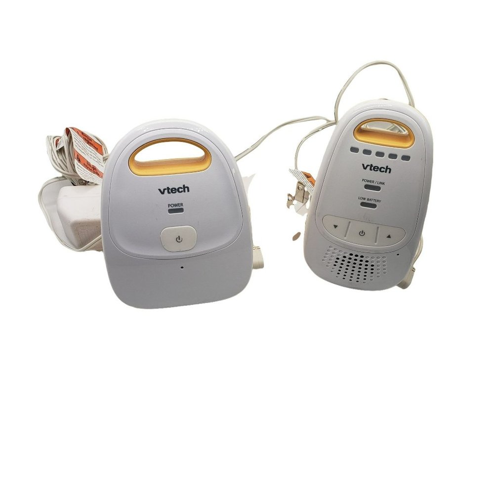 VTech Baby Monitor Baby Unit DM111 BU Parent Unit DM111 PU Tested Working